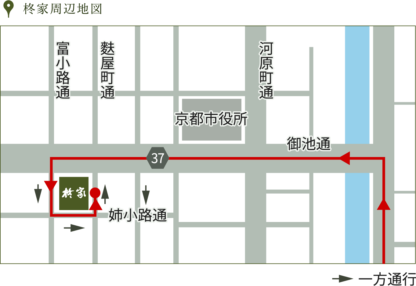 俵屋周辺地図